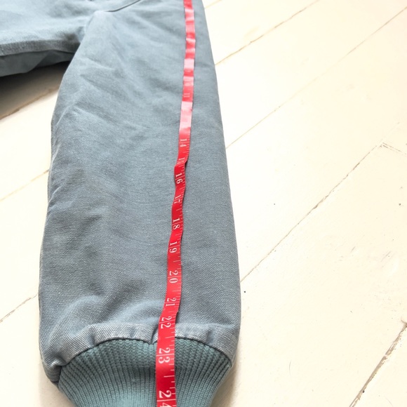 Carhartt blue canvas, Sherpa fleece lined jacket.  Size woman’s M - Picture 7 of 9